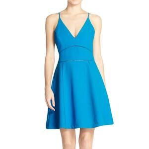 Adelyn Rae Mini Cocktail Dress Cyan (Blue) Size Large New With Tags